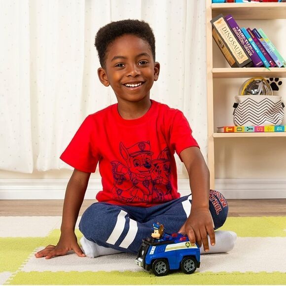 New Spinmaster Paw Patrol Chase Patrol Cruiser Vehicle & Collectible Figure - Picture 3 of 8